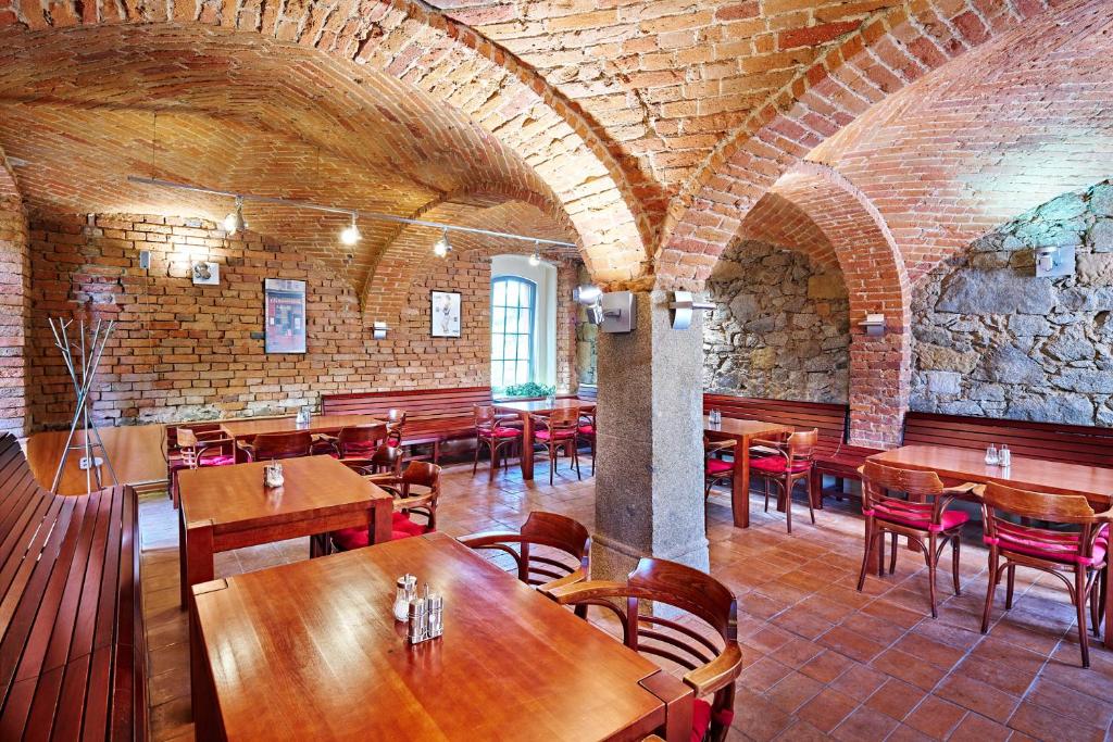 Restaurace v ubytování Apartmán Krásná Lípa č. 1