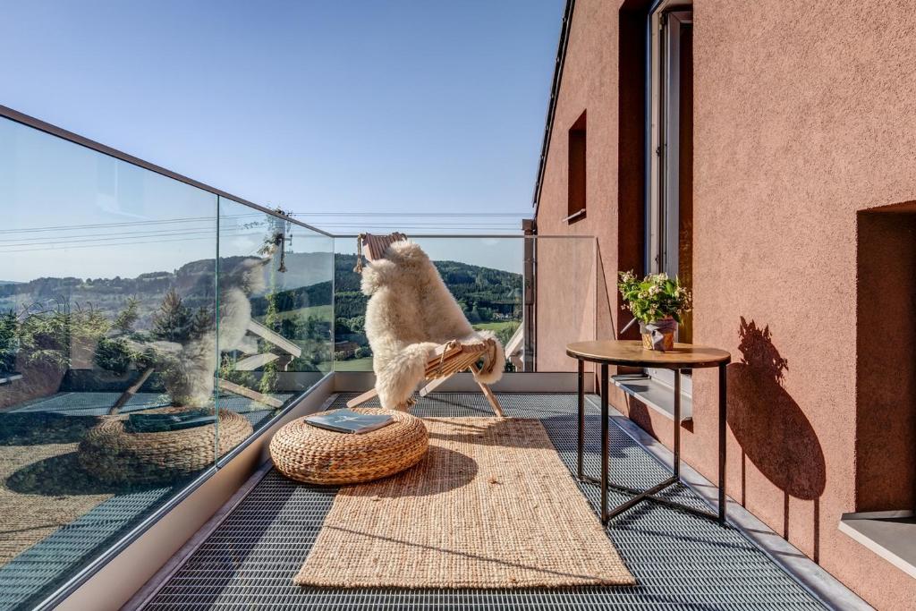 Wellness apartmány Český ráj & Biokolna - Suite Avec Terrasse