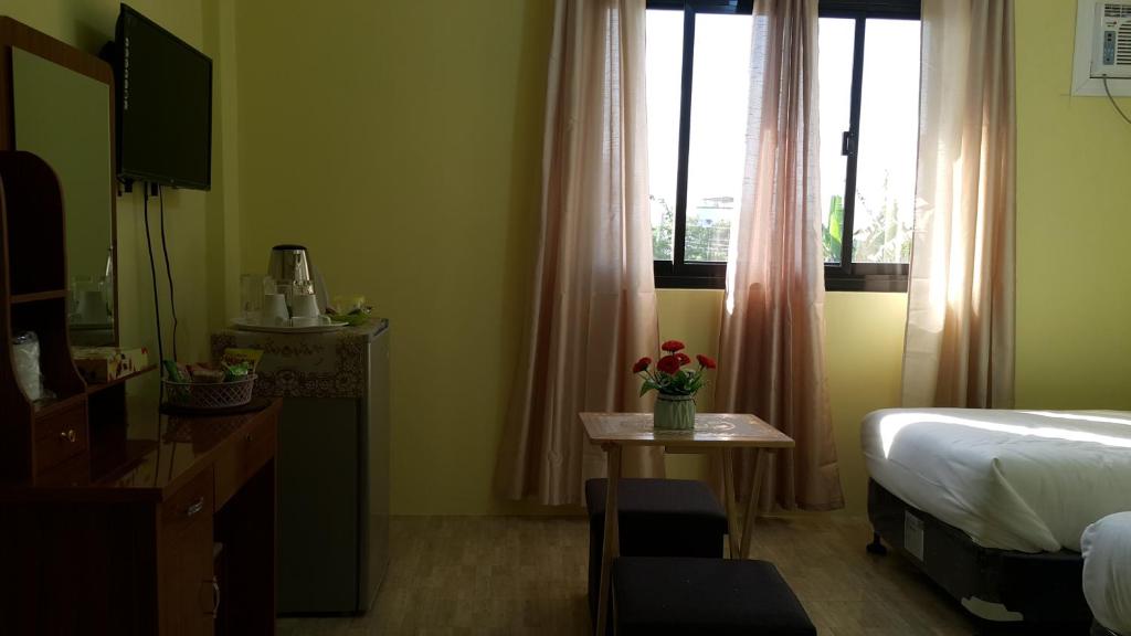 Postel nebo postele na pokoji v ubytování HOTEL BNL