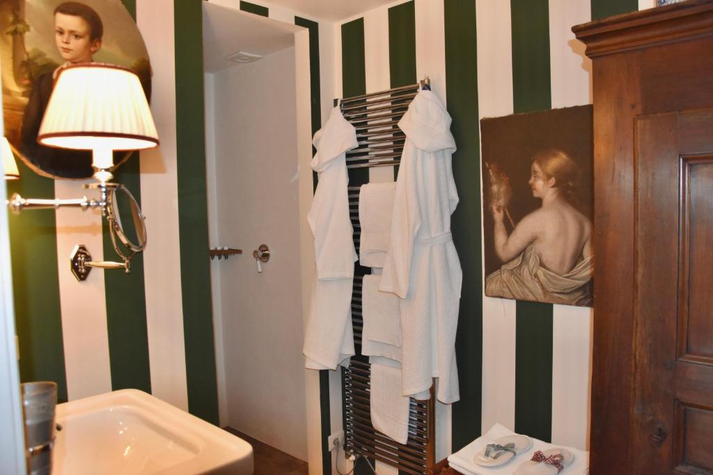 Koupelna v ubytování Relais Villino Rubini