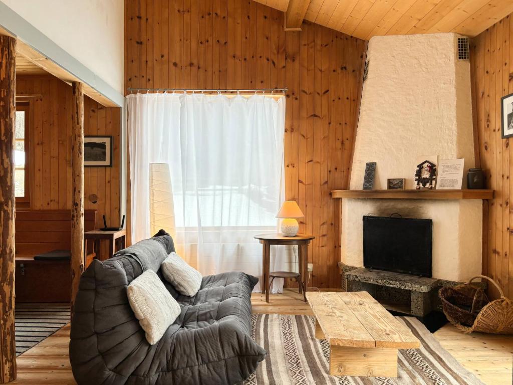 Posezení v ubytování Chalet Marolly - Evolène