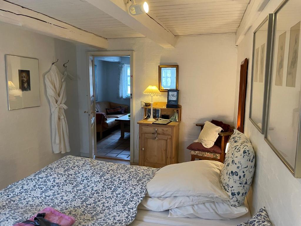 Postel nebo postele na pokoji v ubytování pallisgaard B&B
