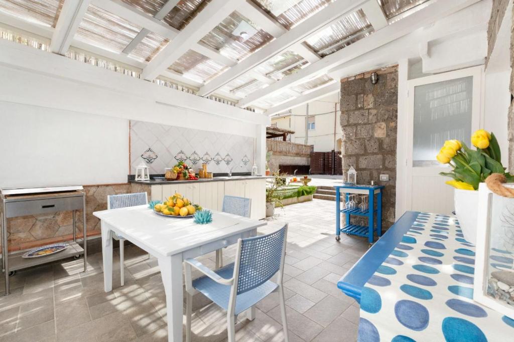 Χώρος καθιστικού στο Casa MARGI