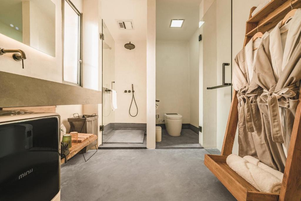 Koupelna v ubytování 肇兴溪舍山堂 Creekside Inn