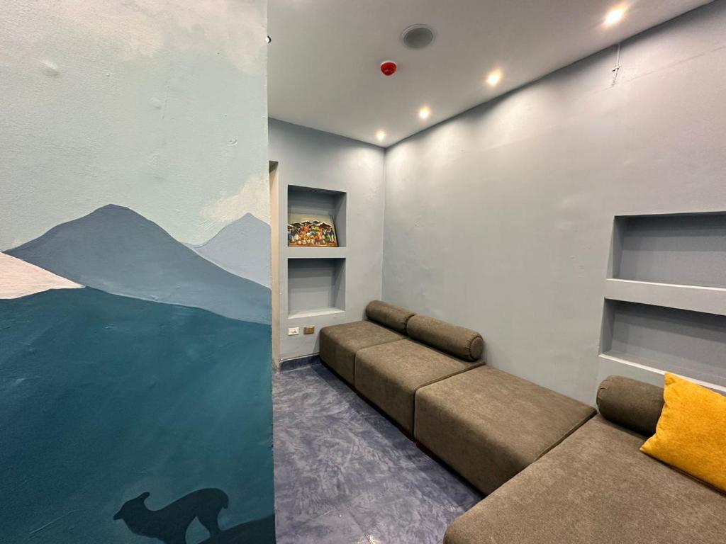 Posezení v ubytování Chakana Hotel Boutique Mariscal