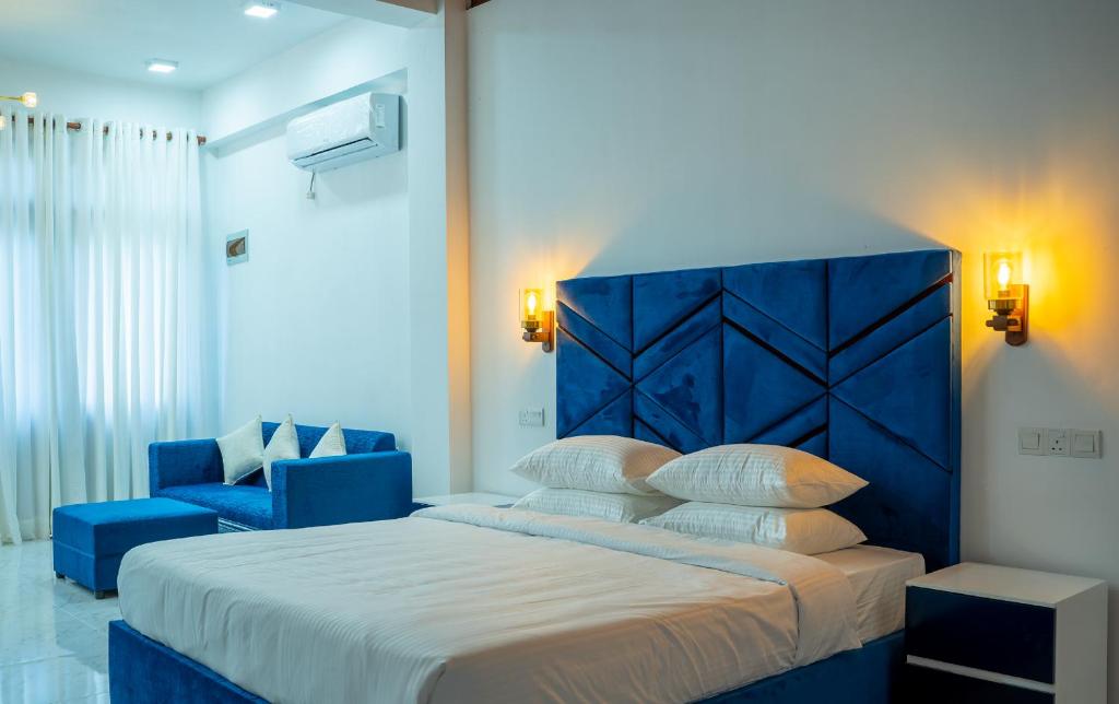 Katil atau katil-katil dalam bilik di Piyum Villa Kosgoda