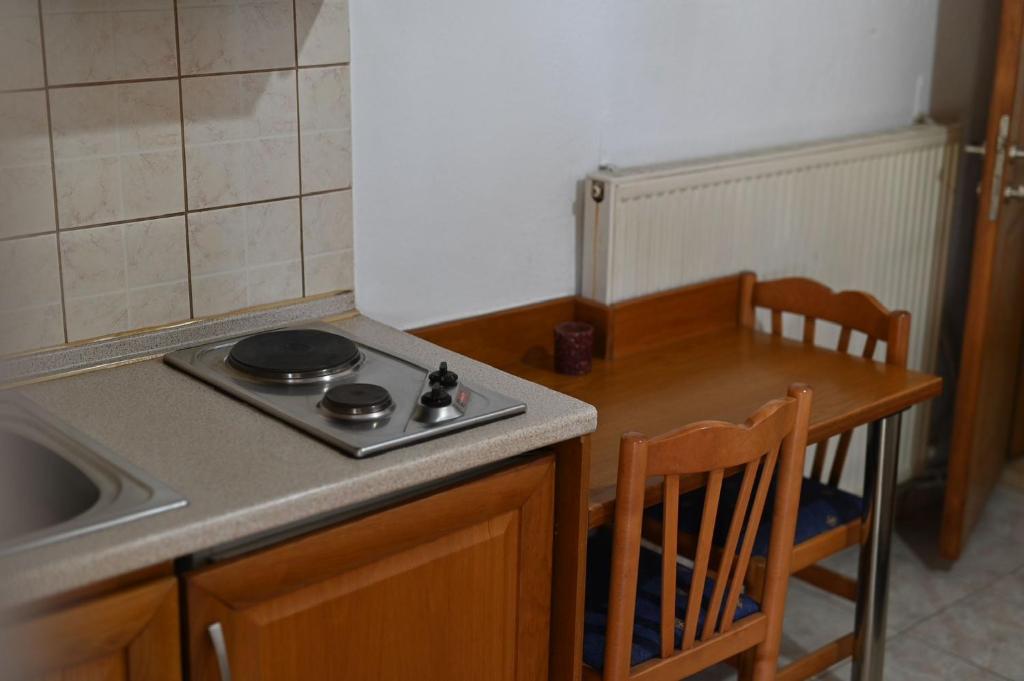 A kitchen or kitchenette at Guesthouse Agnandi
