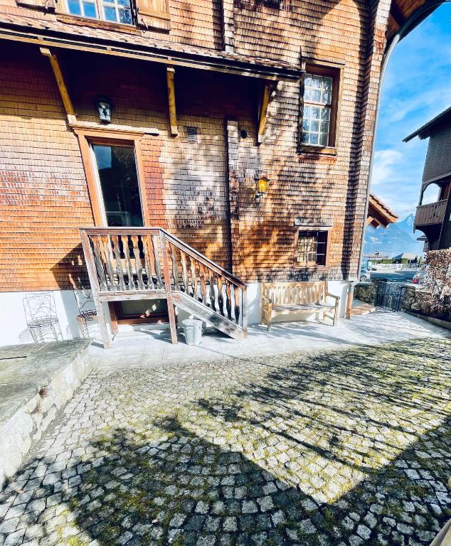 Budova, kde se apartmán nachází