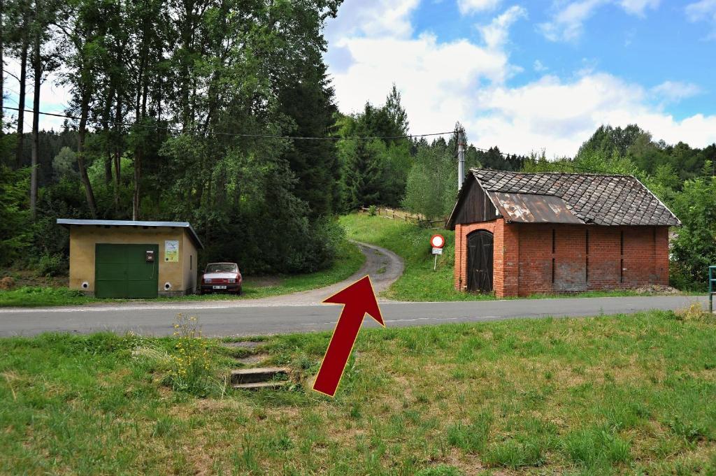 Příroda nedaleko penzionu