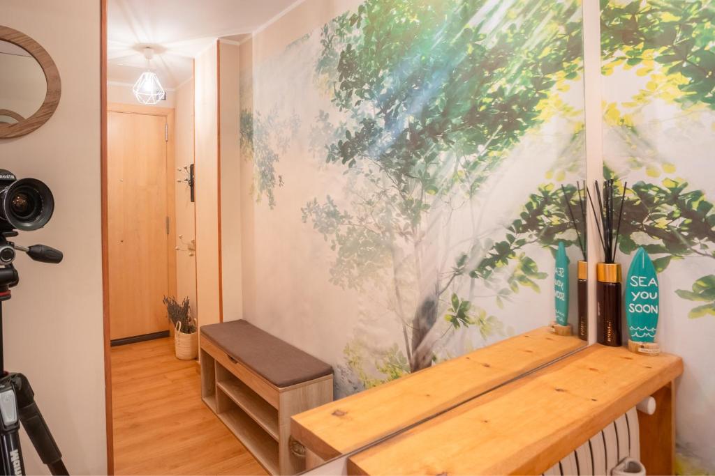 Lázně a/nebo wellness v ubytování UNIQUE 57m2 Terraza BBQ vista mágica10