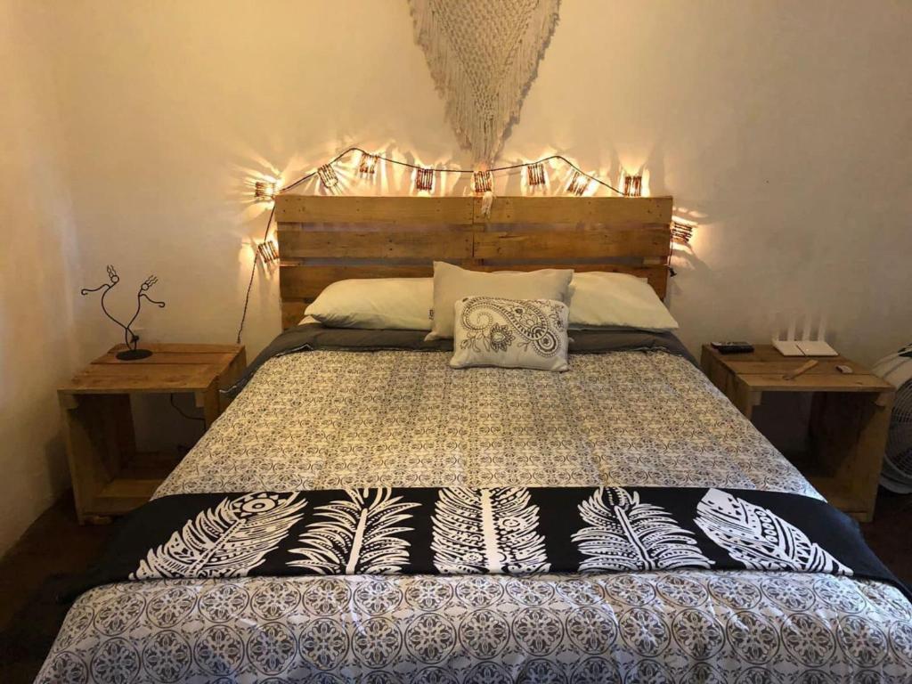 En eller flere senge i et værelse på Muy Bacalar