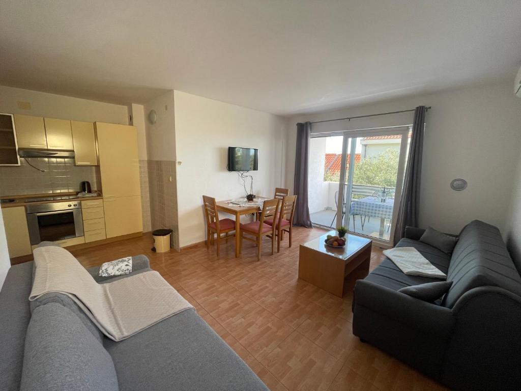 Kuchyň nebo kuchyňský kout v ubytování my home Promajna