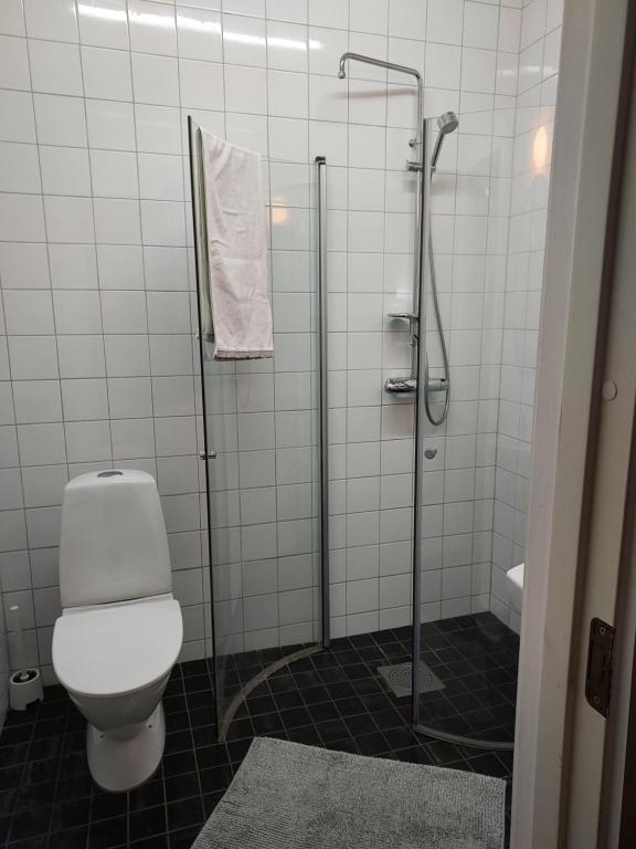 Koupelna v ubytování Marmorcafets B&B