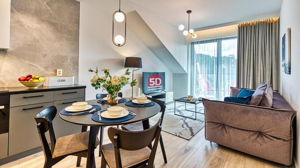 Część wypoczynkowa w obiekcie Rezydencja Niechorze 328 - 5D Apartamenty