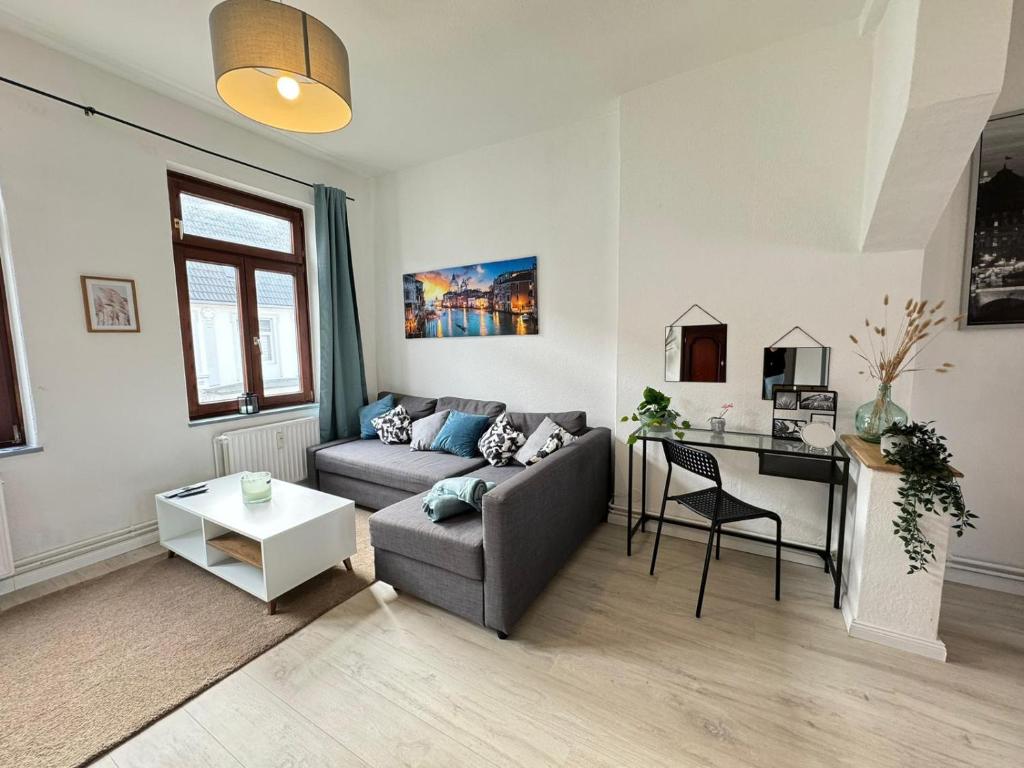 Istumisnurk majutusasutuses Wohnung in Bremerhaven