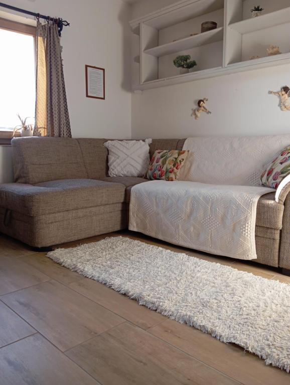 Posezení v ubytování Varázskuckó Apartman