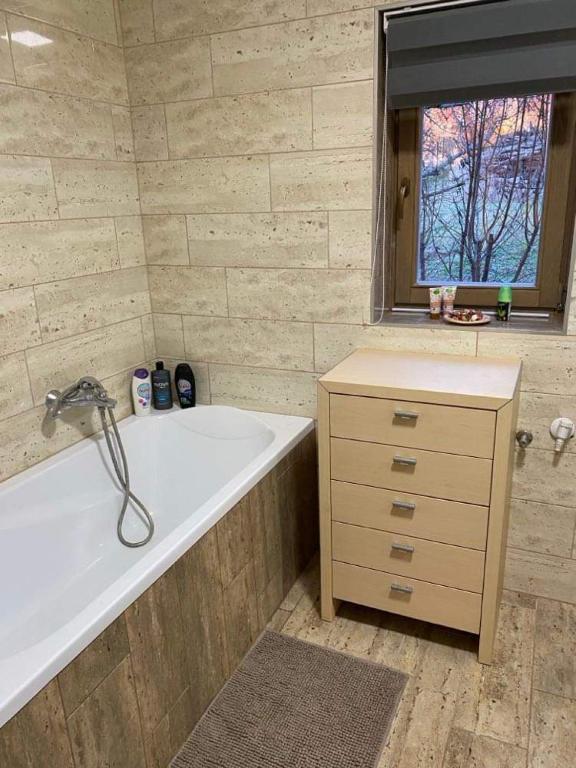 Koupelna v ubytování Varázskuckó Apartman