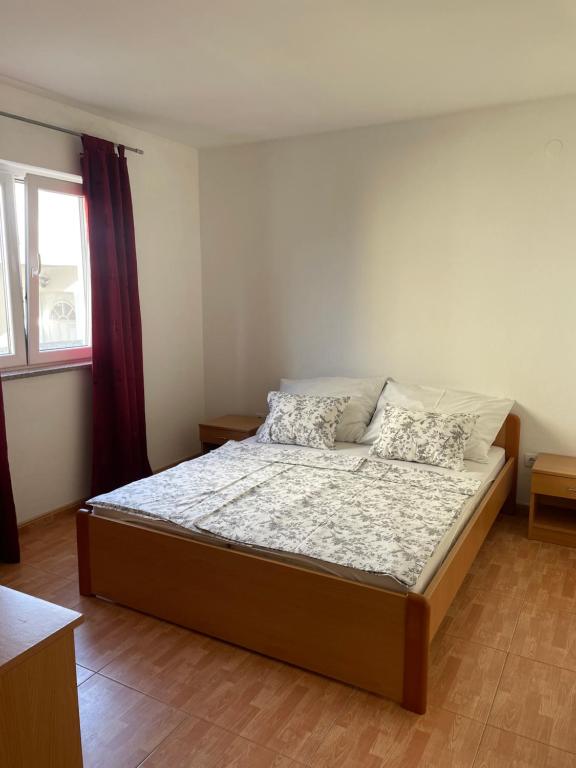 Postel nebo postele na pokoji v ubytování my home Promajna