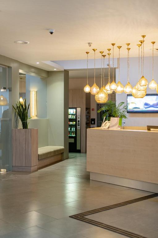 Vstupní hala nebo recepce v ubytování Hotel & Aparthotel Alize Mouscron