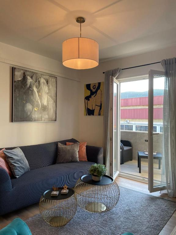 Posezení v ubytování Apartman “Gušt”