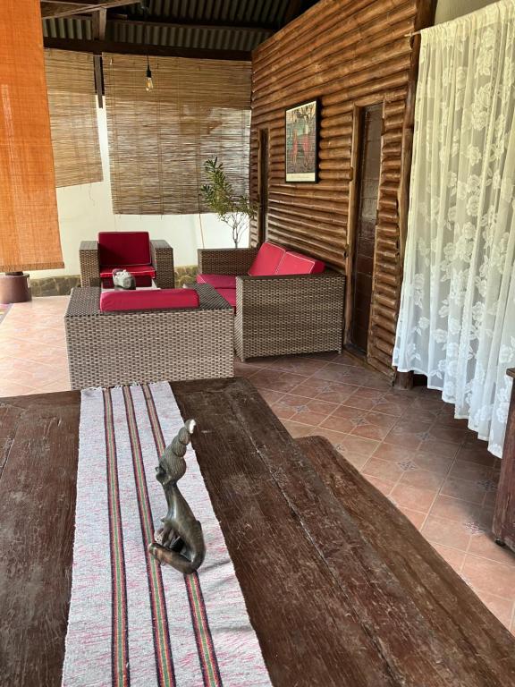 Posezení v ubytování Villa Formosa Panglao