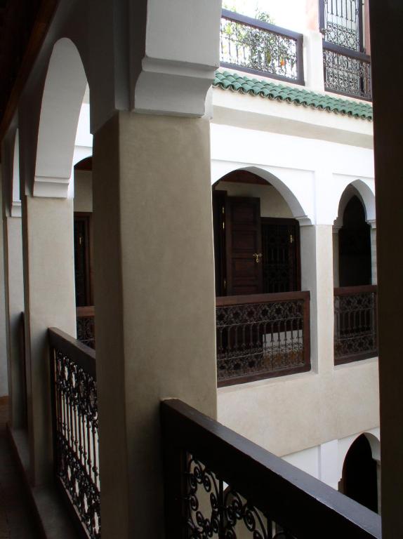 Balkón nebo terasa v ubytování Riad Dar Selen
