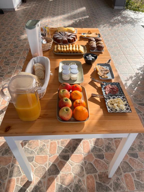 Eten bij of ergens in de buurt van de vakantieboerderij

