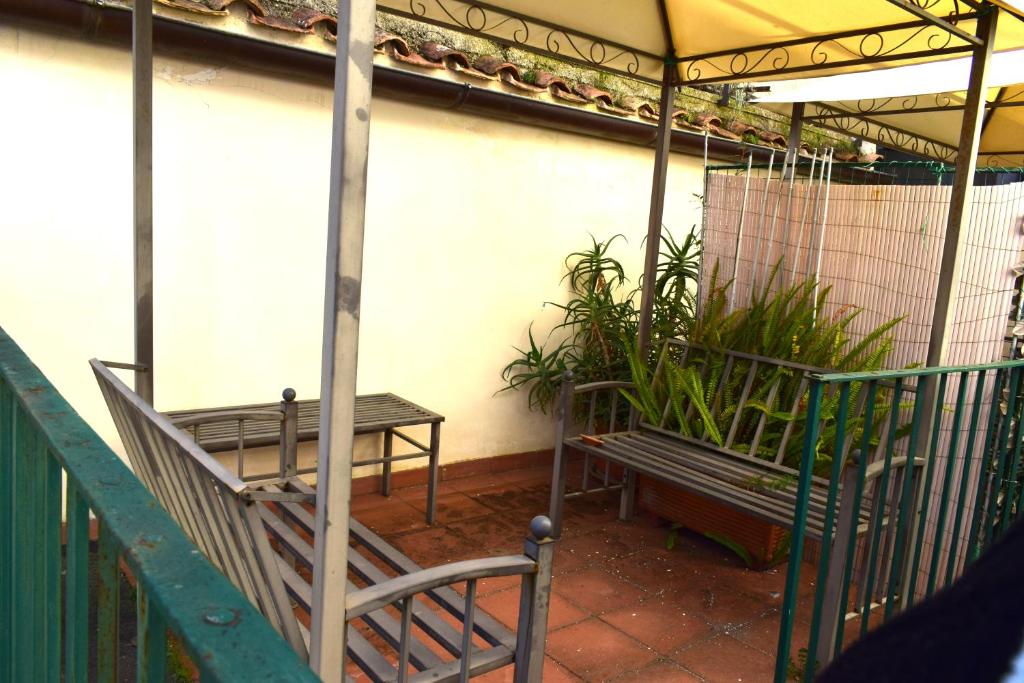 Balkon lub taras w obiekcie La Perla Antica