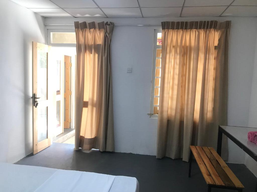 Postel nebo postele na pokoji v ubytování Abi Resort