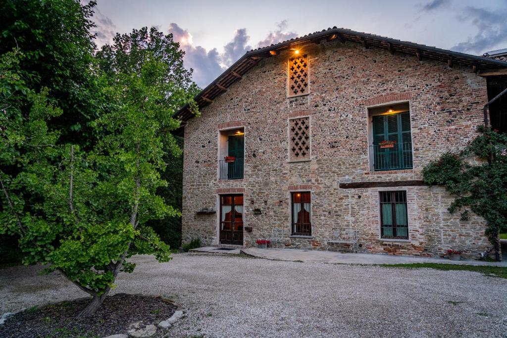 Budova, kde se bed and breakfast nachází