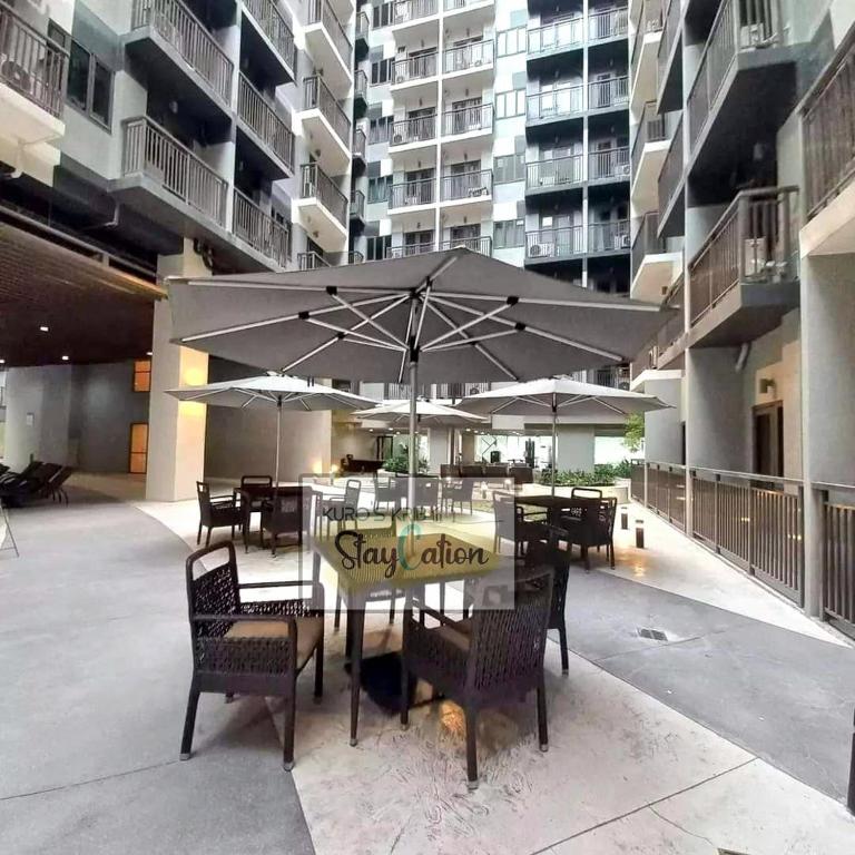 Patio nebo venkovní prostory v ubytování Condo in Pasay S Residences