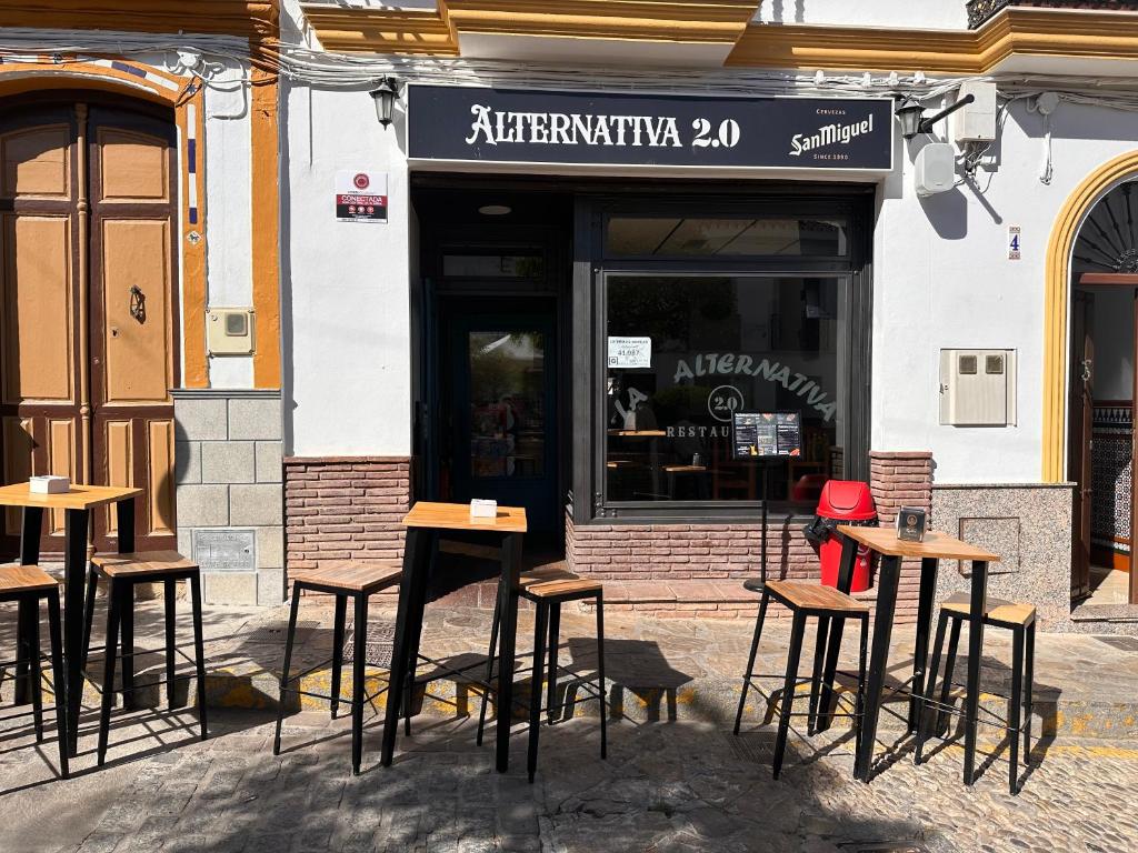 Restauracja lub miejsce do jedzenia w obiekcie ATICO BUENAVISTA