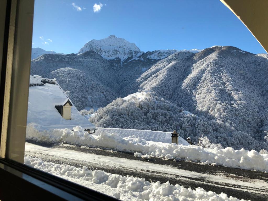 山景或在酒店看到的山景