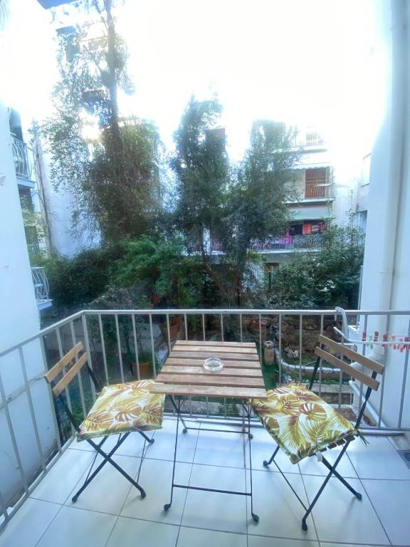 Balkón alebo terasa v ubytovaní Modern, ideally located studio apartment