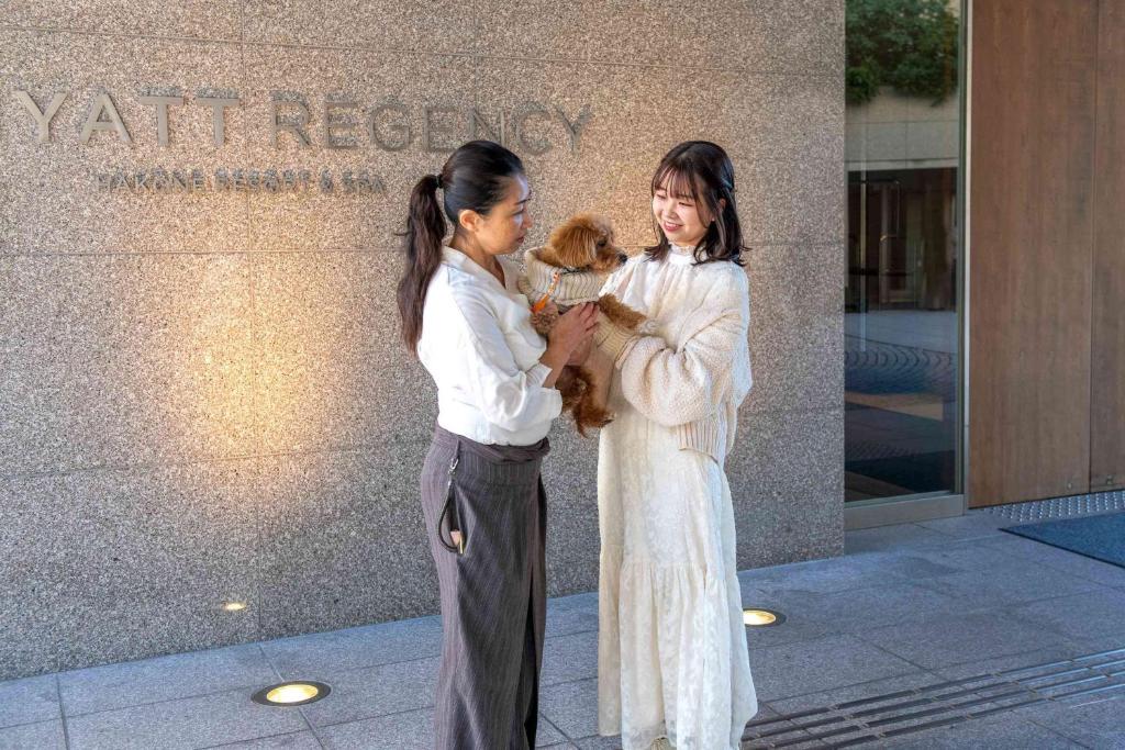 Domácí mazlíčci ubytovaní s hosty v ubytování Hyatt Regency Hakone Resort and Spa