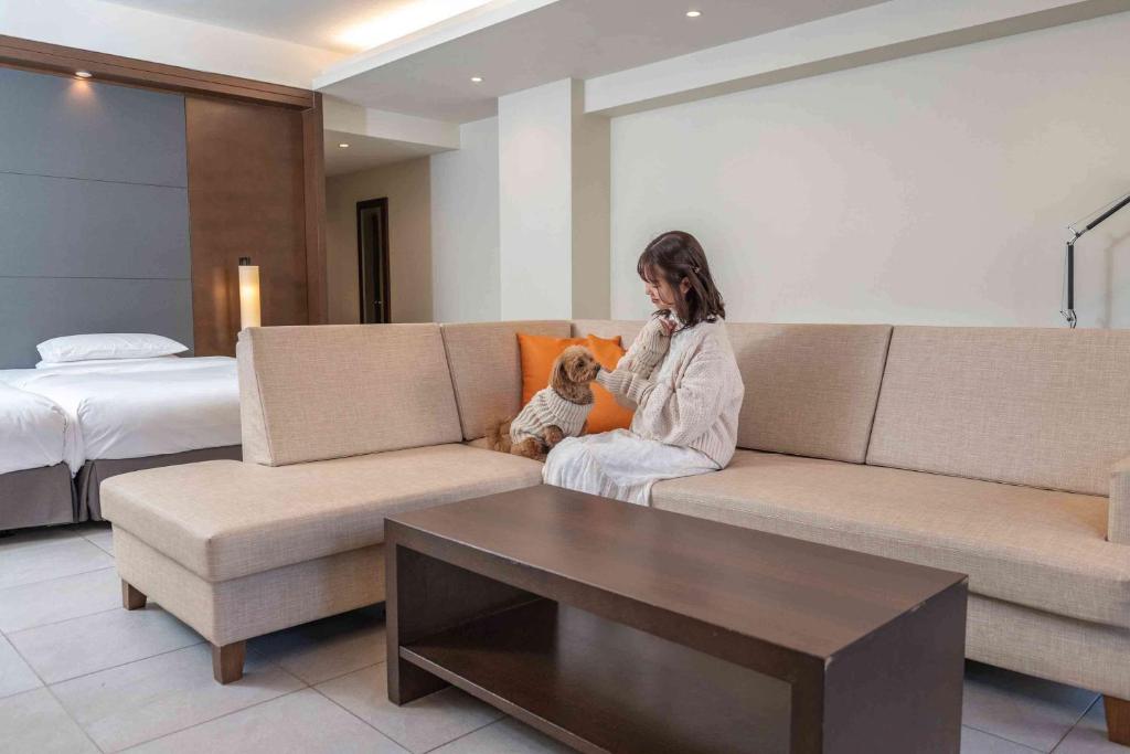 Posezení v ubytování Hyatt Regency Hakone Resort and Spa