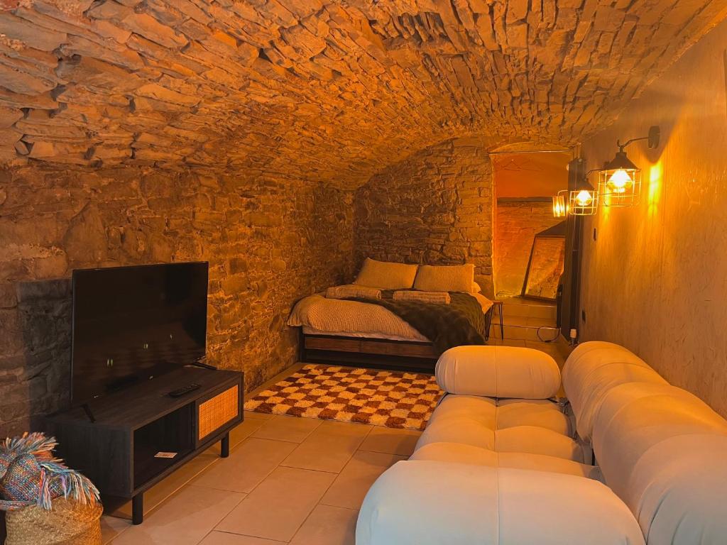Postel nebo postele na pokoji v ubytování Brecon serviced apartments- Kian Perrott Properties