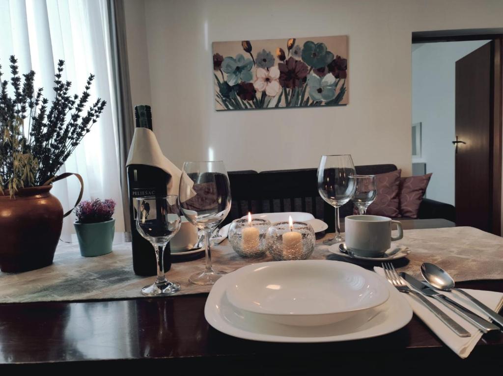 Boissons dans l'établissement Villa Iva