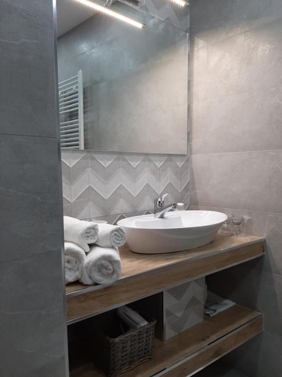 Salle de bains dans l'établissement Villa Iva