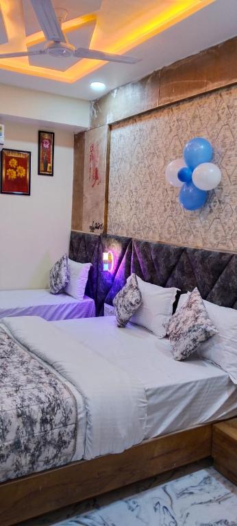 Postel nebo postele na pokoji v ubytování Hotel Primeland Villa Gota