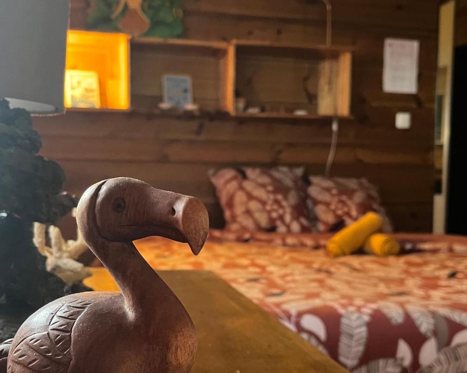 Postel nebo postele na pokoji v ubytování Dodo House auberge de jeunesse