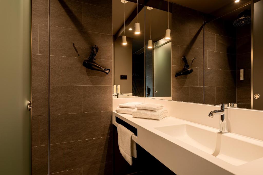 Koupelna v ubytování Zleep Hotel Prague