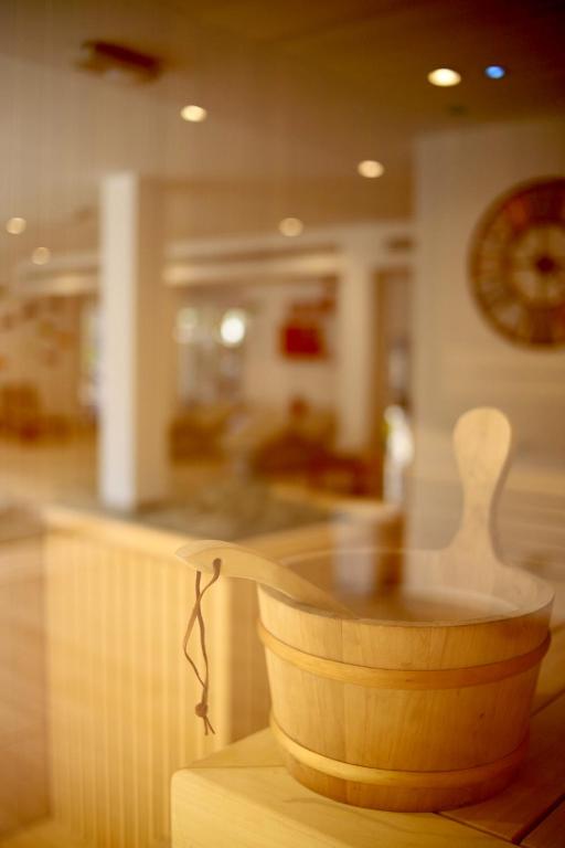 A seating area at Hotel Morito