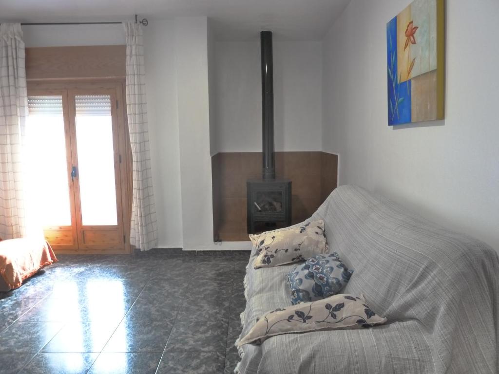 Posezení v ubytování Apartamentos Casa FERMINA - A 2 horas de las pistas de esquí