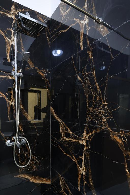 Koupelna v ubytování Vila Alizee Hotel