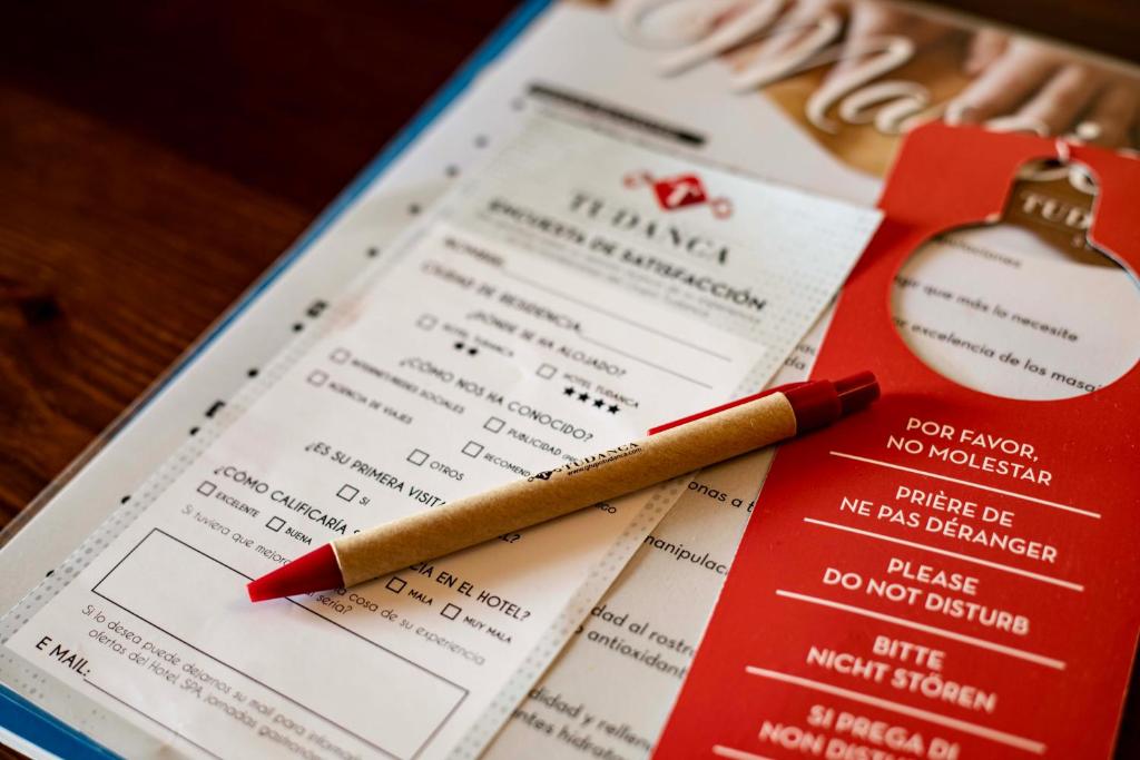 Certifikát, hodnocení, plakát nebo jiný dokument vystavený v ubytování Hotel Spa Tudanca Aranda