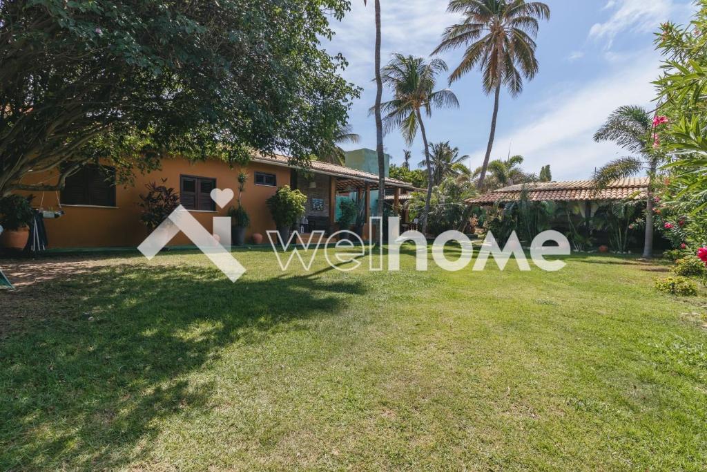 Villa con piscina y patio en Casa no Ceará a 15 min da Praia da Canoa Quebrada en Aracati