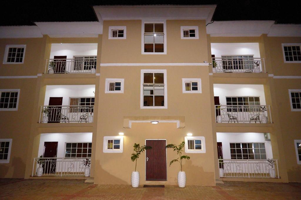 Budova, kde se apartmán nachází