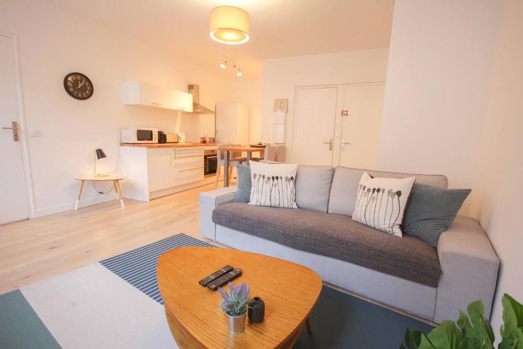 Kuchyňa alebo kuchynka v ubytovaní Equipped apartment premium location