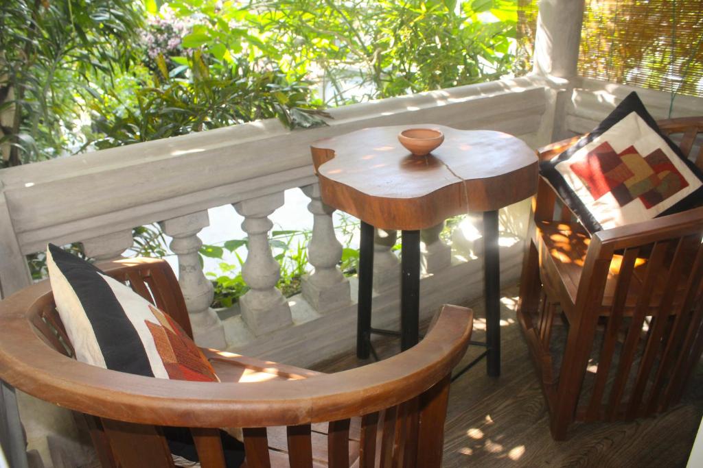 Balkón nebo terasa v ubytování Villa Olde Ceylon